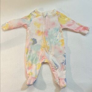 Old Navy Pastel Tie-Dye Kids Footie